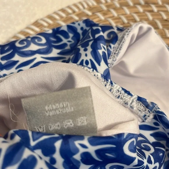 Maar Blue Patterned Swimsuit